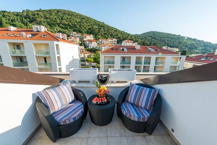 Vakantiewoning voor 4 personen, met balkon in Dubrovnik