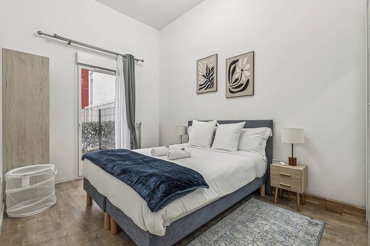 Apartamento entero, 3-bedroom apartment in welcoming Bobigny with Wifi in Bobigny, Sena-Saint Denis