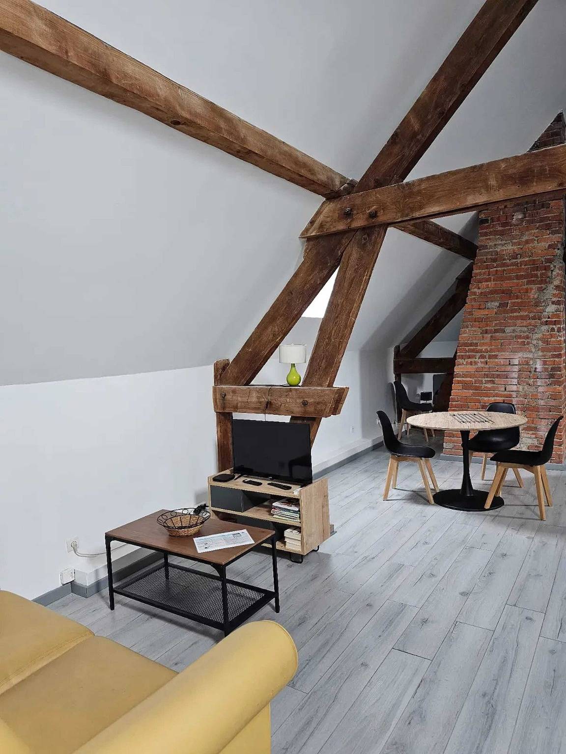 Apartamento entero, Apartamento encantador en Beaugency, 60 m² + Ducha moderna in Beaugency, Valle del Loira