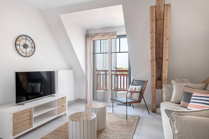 Location de vacances pour 4 personnes, avec terrasse à Pléneuf-Val-André