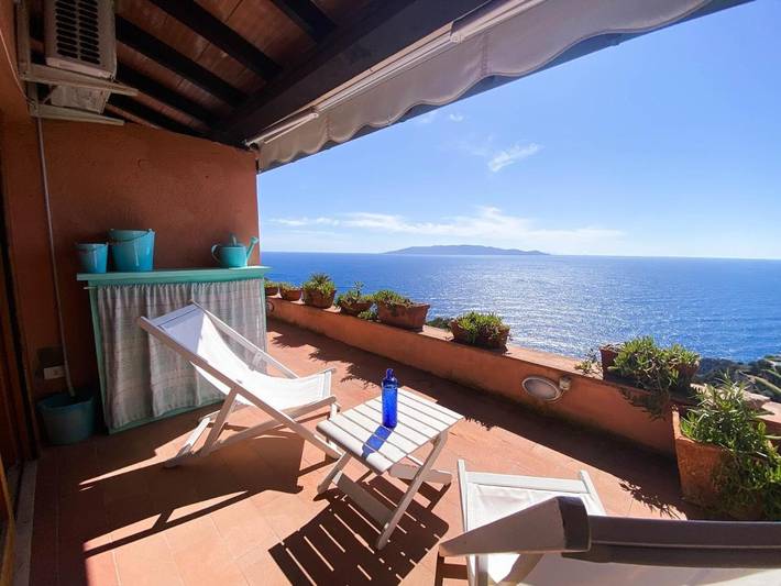 Ferienwohnung für 6 Personen, mit Balkon und Terrasse sowie Garten und Pool in Monte Argentario - 4