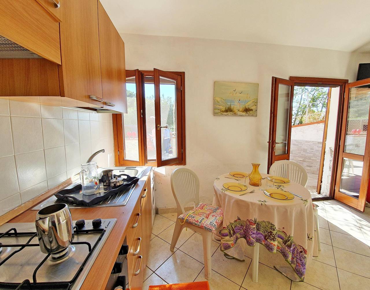 Appartamento intero, Casa Vacanze "Bilo Il Nido" con vista mare, aria condizionata e terrazza in Innamorata, Isola d'Elba