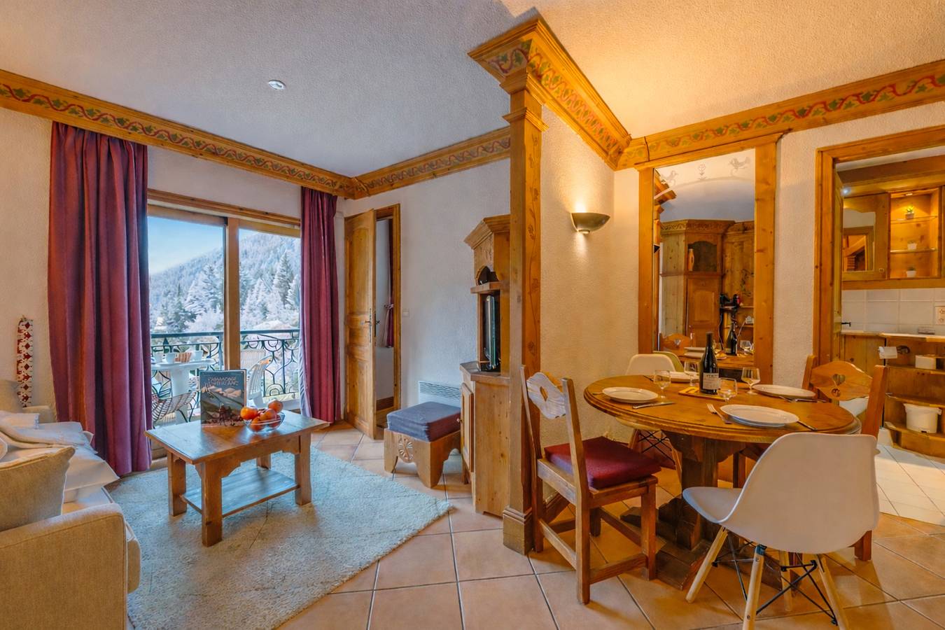 Hel lägenhet, Mont blanc view with private sauna in Argentière, Chamonix-Mont-Blanc