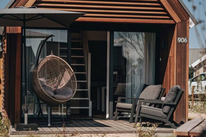 Chalet für 2 Personen, mit Balkon/Terrasse und Terrasse in Zeeland - 2