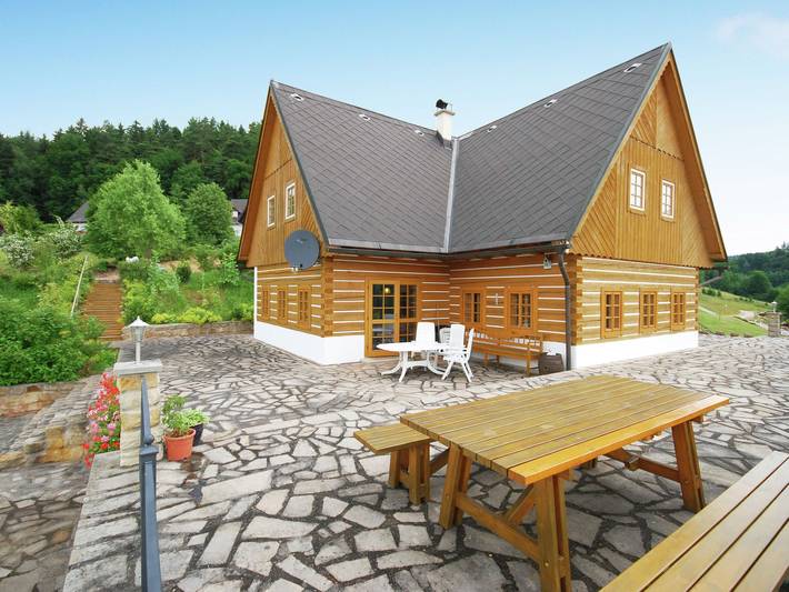 Private Poolvilla in Stupna in Stupná, Vidochov