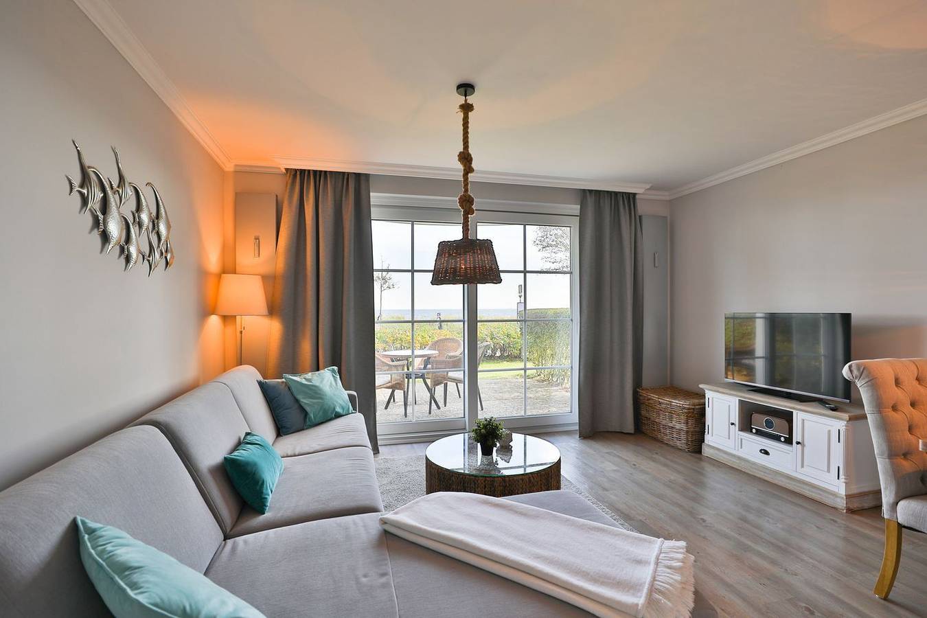 Ganze Wohnung, Direkt am Strand wohnen – traumhafte Ferienunterkunft mit Meerblick in Haffkrug, Ostholstein