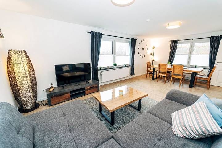 Ferienhaus für 7 Personen, mit Terrasse und Garten sowie Sauna und Ausblick in Wackerballig - 2