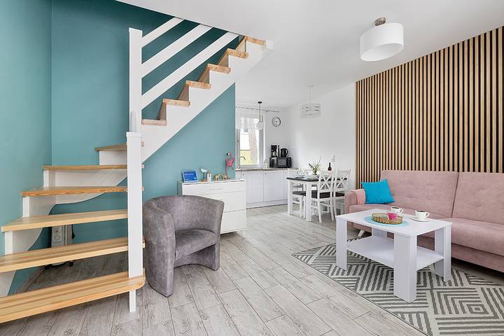 Maison de vacances pour 6 personnes avec terrasse in Pogorzelica, Powiat de Gryfice