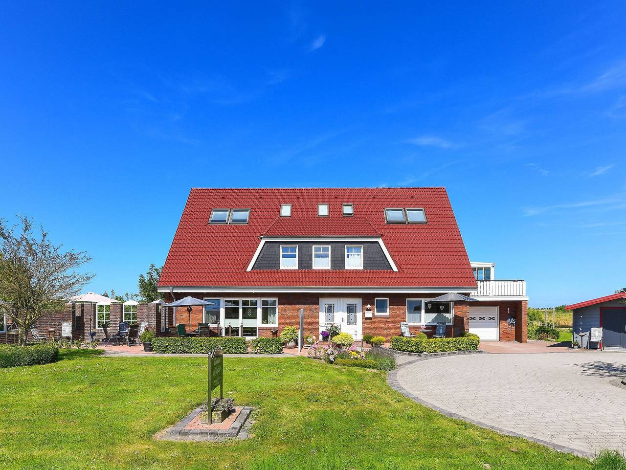Ganze Ferienwohnung, Ferienwohnung Wiesenblick im Landhaus am Grafthof - Ferienwohnung Wiesenblick in Neuharlingersiel, Landkreis Wittmund