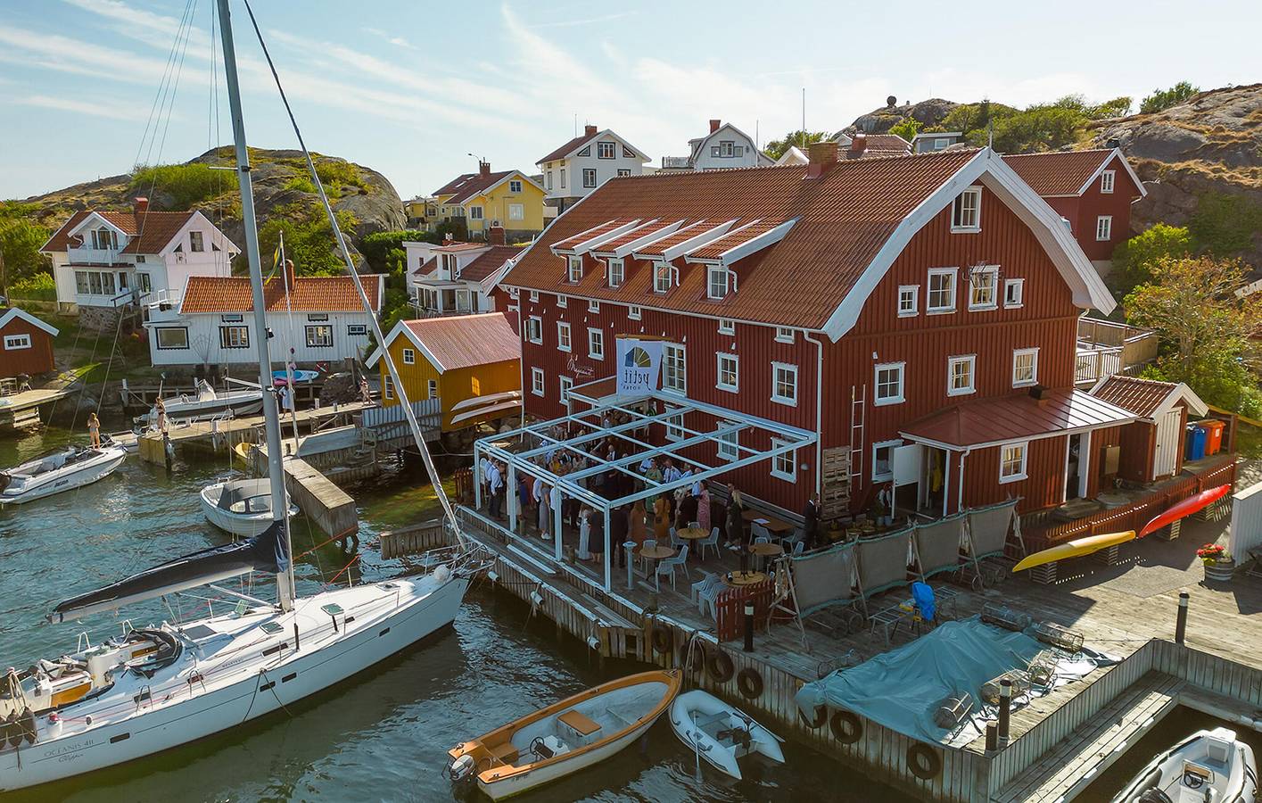 Hel semesterlägenhet, Lägenhet för 6 Personer med utsikt in Norra Västkusten