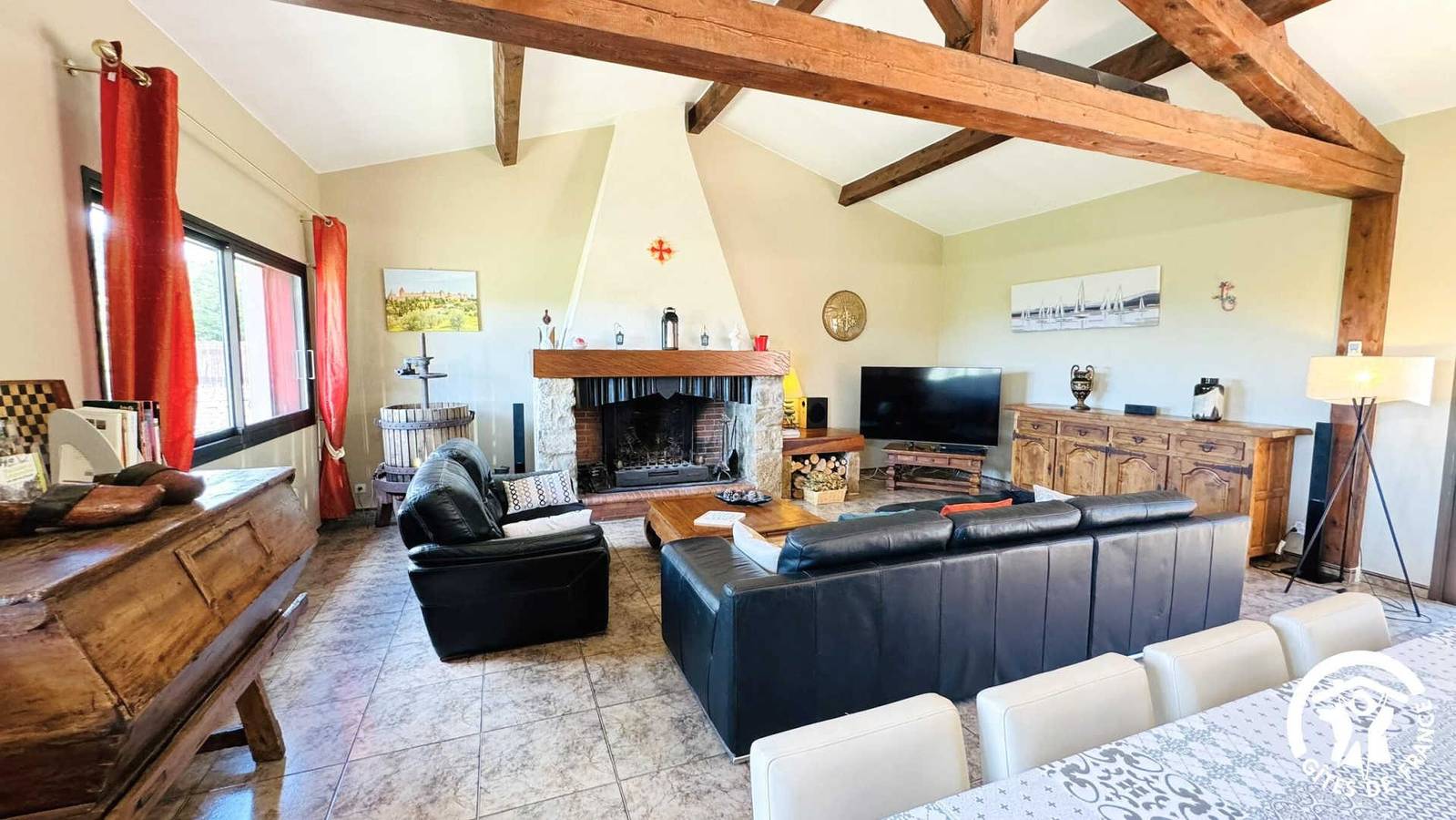 Le Gîte du Rocher in Jonquières (Languedoc-Roussillon), Côte méditerranéenne (France)