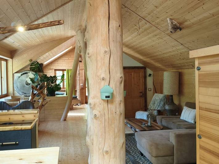 Ferienwohnung für 2 Personen, mit Sauna und Balkon sowie Ausblick und Garten - 1