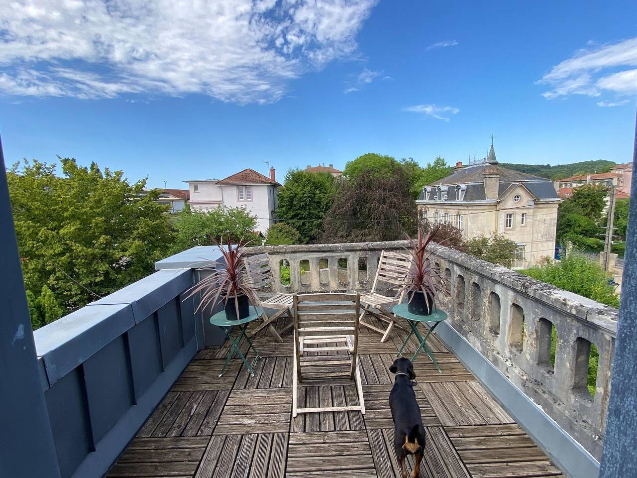 Charming appartement with roof terrace in Vittel in Vittel, Neufchâteau
