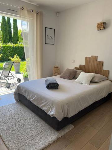 Cottage pour 4 personnes, avec terrasse ainsi que jardin et vue à Vertou