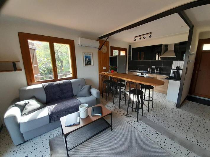 Maison de vacances pour 4 personnes, avec Balcon ainsi que Terrasse et Vue