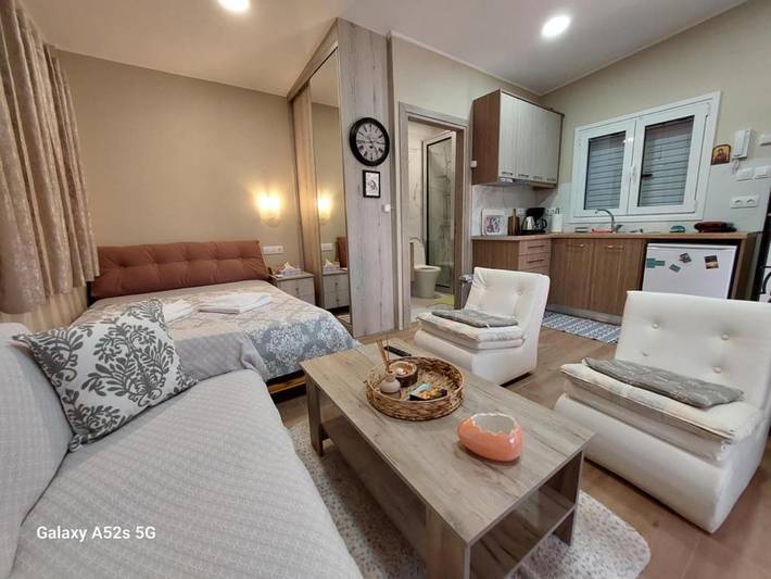 Maison de vacances pour 2 personnes, avec Balcon et Terrasse ainsi que Jardin et Vue
