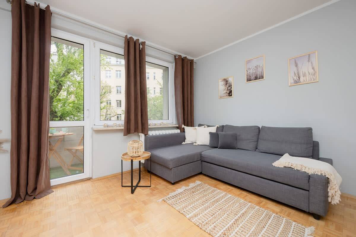 Entire studio, Wilanowska 14A | Comfy Studio | Close to centre in Warsaw Śródmieście, Warsaw