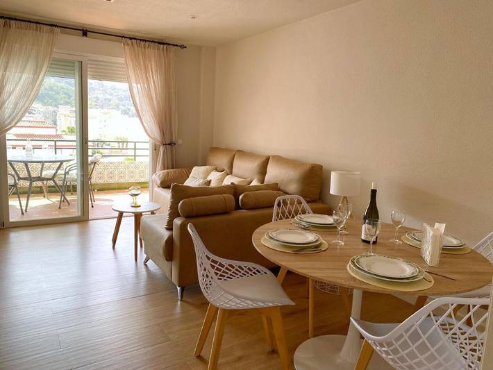 Apartamento de vacaciones para 4 personas, con vistas y terraza - 1