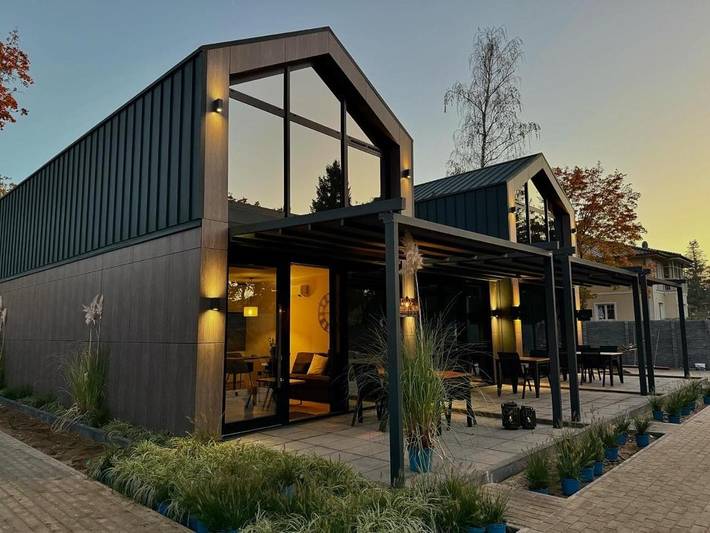 Ferienhaus für 6 Personen, mit Balkon und Terrasse sowie Garten in Rangsdorf