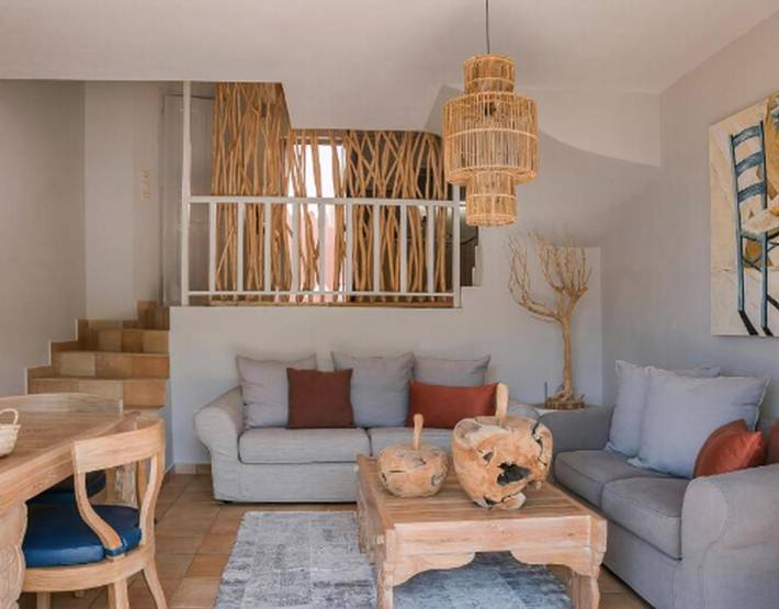 Location de vacances pour 6 personnes, avec vue sur l’océan et balcon dans Άσος - 3