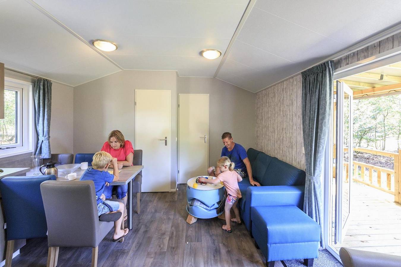 6 persoons cottage op vakantiepark de Pampel nabij Hoenderloo in Hoge Veluwe