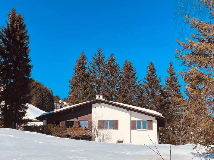 Ferienhaus für 8 Personen, mit Balkon, kinderfreundlich in der Lenzerheide