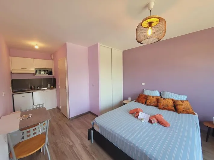 Apartamento de vacaciones para 3 personas, con piscina - 1