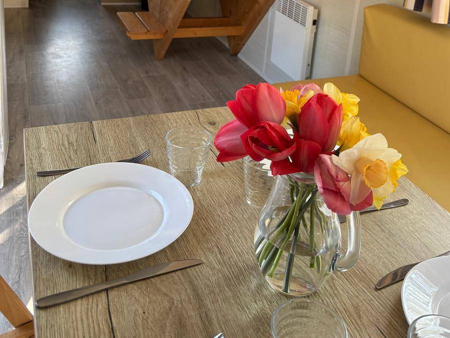 Camping Domaine de La Pinede - Tiny house 4 personnes - Tiny House Confort 2 chambres in Étaples, Région de Montreuil