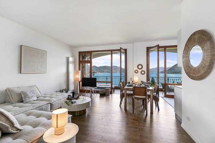 Ferienwohnung für 4 Personen, mit Seeblick und Pool sowie Terrasse in Comune di Stresa - 3