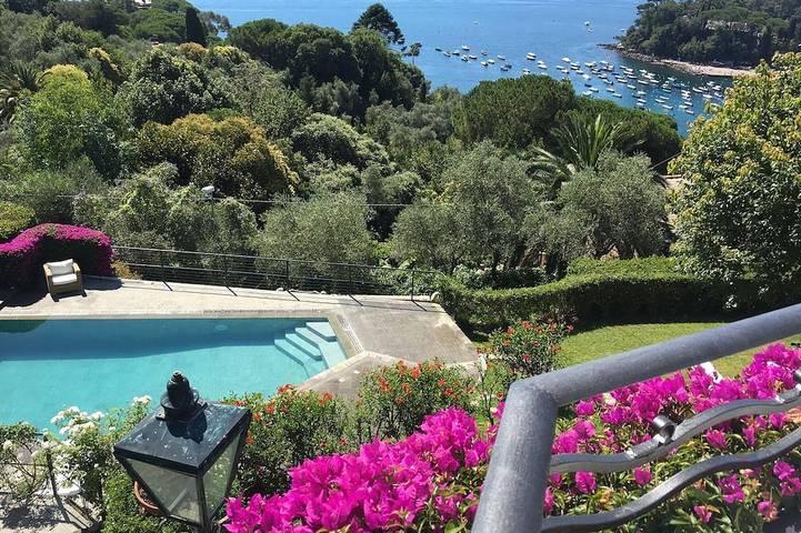 Villa pour 10 personnes, avec Balcon ainsi que Terrasse et Jardin à Santa Margherita Ligure