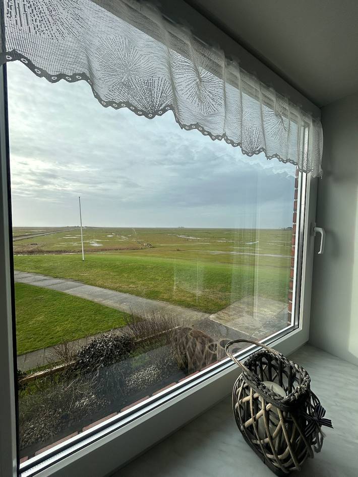 Ganze Wohnung, Fewo Klar Kimming, in der Mitte der Hallig, direkt am Meer, Entspannung und Ruhe pur! in Langeneß, Halligen