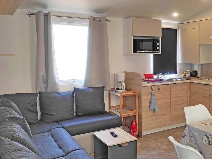Domaine des Pins   - Mobilheim 4 personen - 084 - 2 Schlafzimmer in Saint-Hilaire-de-Riez, Vendée
