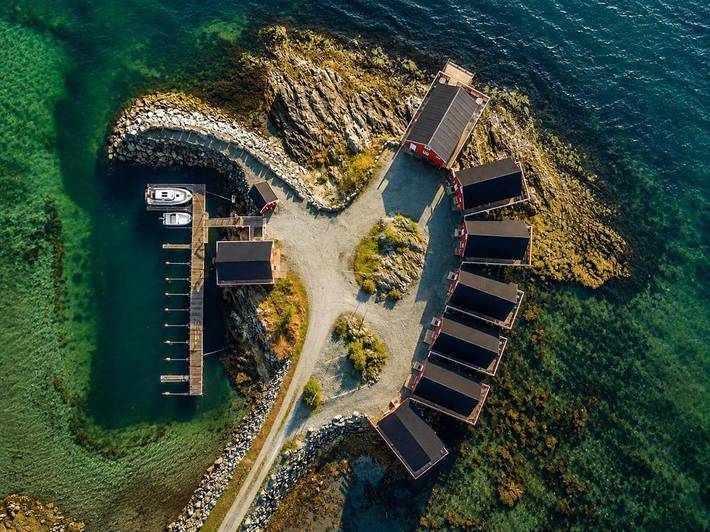 Ferienhaus für 5 Personen, mit Balkon und Terrasse sowie Garten und Ausblick in Ørland - 4