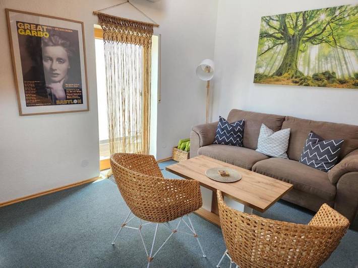 Appartement de vacances pour 2 personnes, avec terrasse et vue