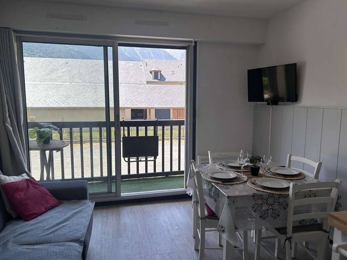 Appartement entier, T2 pour 4 pers avec Parking à Vielle-Aure in Vielle-Aure, Parc national des Pyrénées