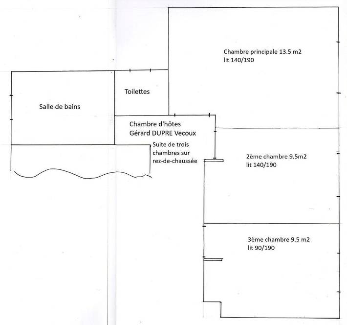 Location de vacances pour 4 personnes, animaux acceptés à Vecoux - 4