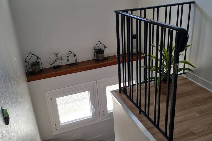 Maison de vacances pour 8 personnes, avec jardin, animaux acceptés