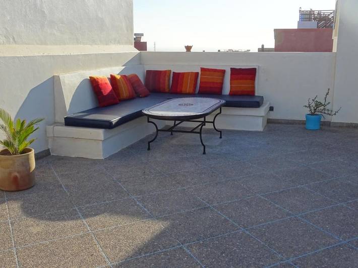 Location de vacances pour 8 personnes, avec vue et balcon, adapté aux familles dans Aftas Imsouane - 3