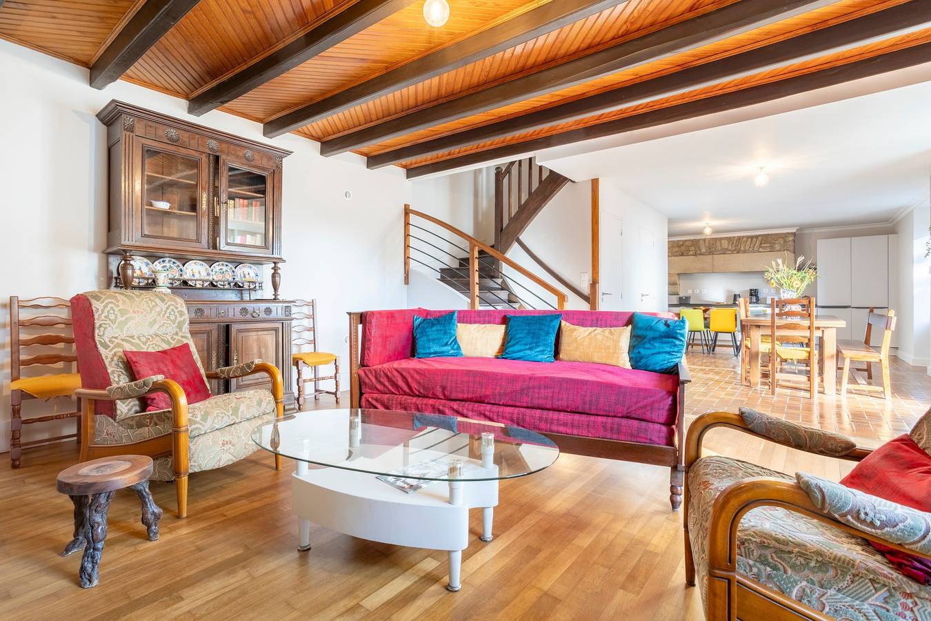 Maison de vacances 'Les Hirondelles' avec terrasse privée, jardin privé et Wi-Fi in Mellac, Région de Quimper