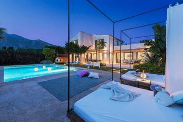 Chalet in Pollensa Ciudad, Pollença für 8 