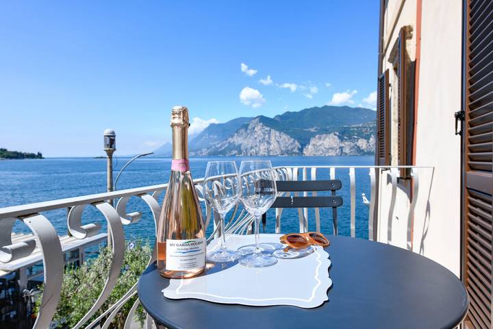 Ferienwohnung für 4 Personen, mit Balkon und Seeblick in Malcesine