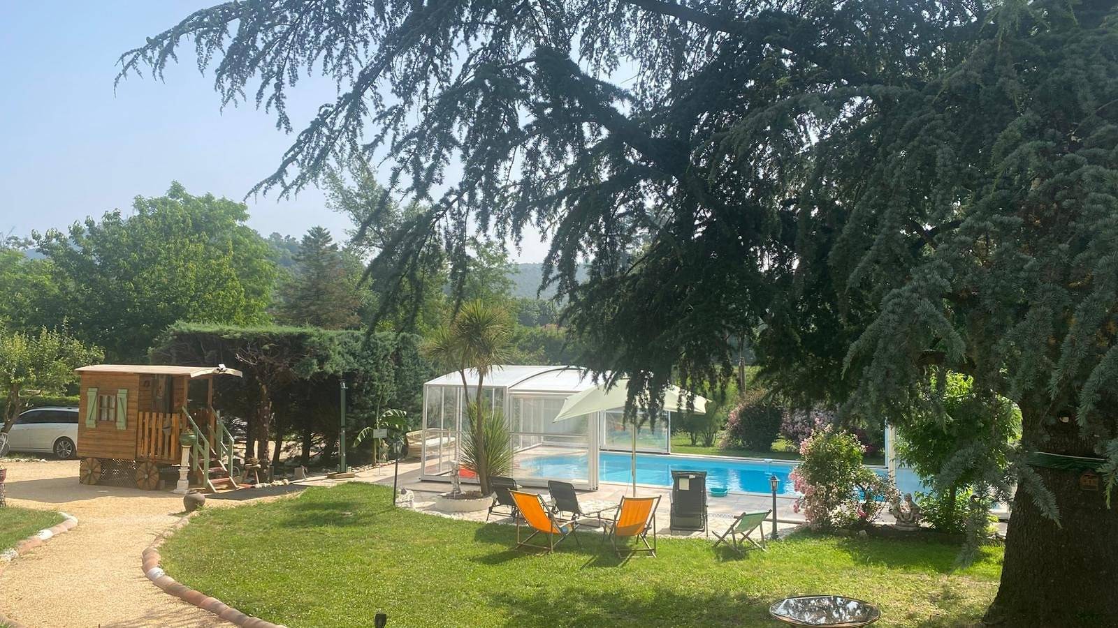 Gîte La Pequelette in Saint-Ambroix, Parc national des Cévennes