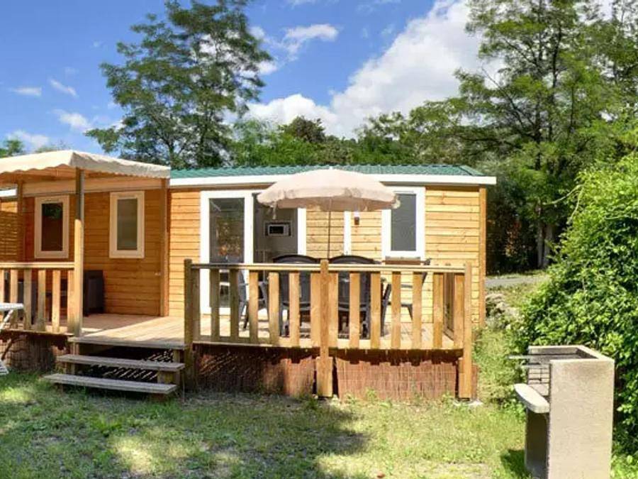 Camping Les Airelles - Mobilheim 6 personen - Confort 4 Zimmer 6 Personen in Baratier, Nationalpark Écrins