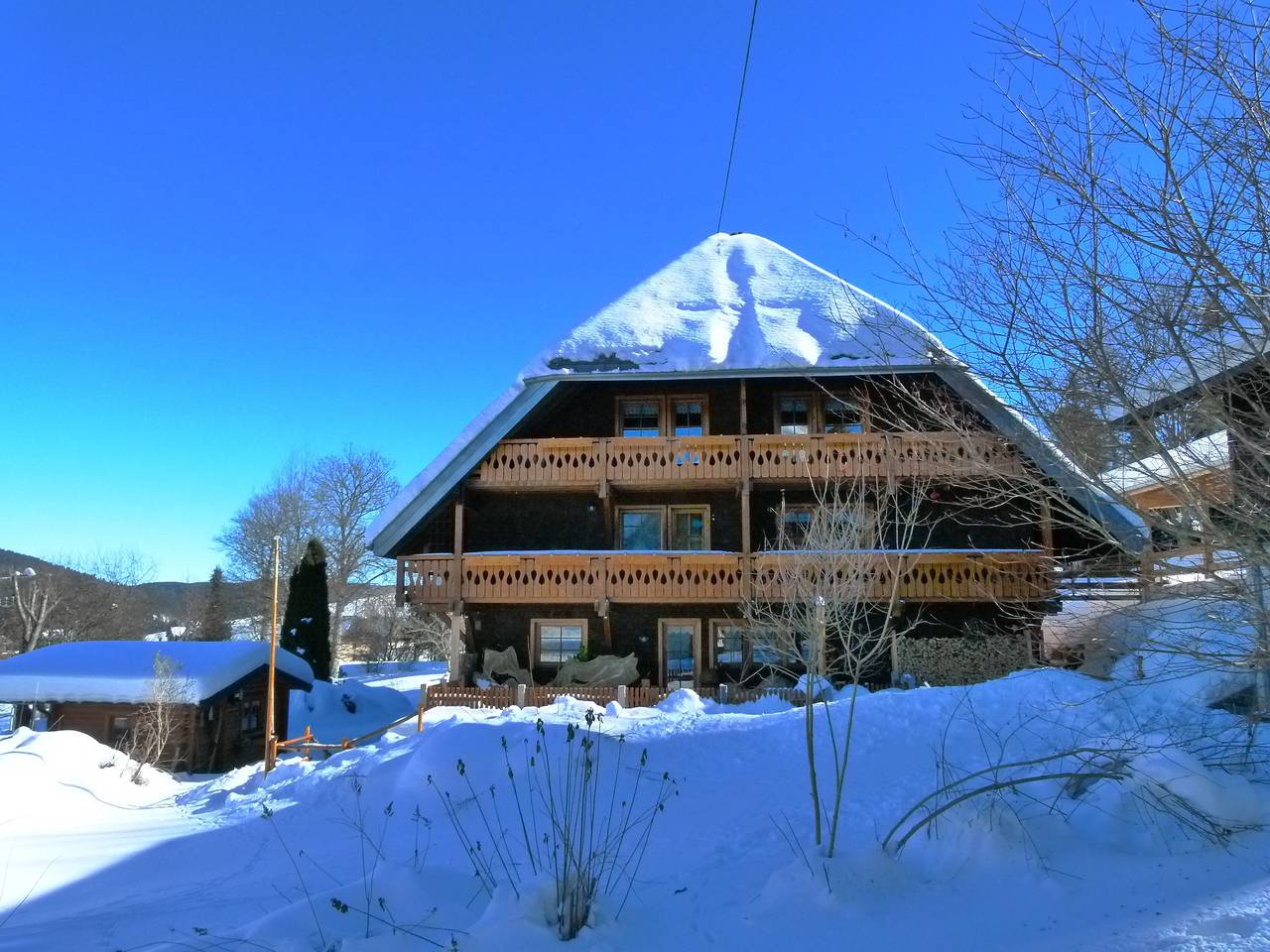 Ganze Wohnung, Ferienwohnung Panoramablick 2 - Neu!!! incl. 3-Welten-Card - 140 kostenlose Attraktionen in Bernau im Schwarzwald, Südschwarzwald