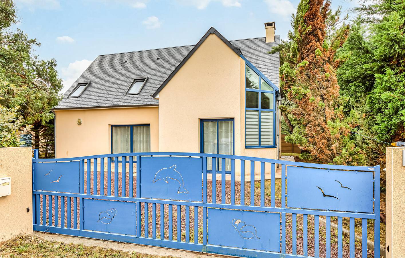 Appartement en bord de mer avec parking, WiFi et jardin in Pirou, Région de Coutances