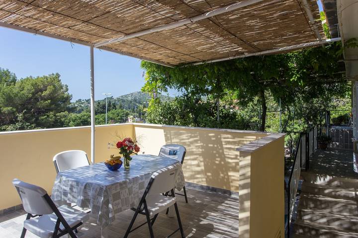 Ganze Wohnung, Ferienwohnung für 3 Personen mit Meerblick in Općina Župa dubrovačka, Dubrovnik-Neretva