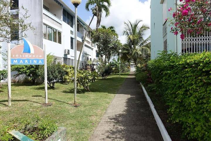 Appartement de vacances pour 3 personnes, avec vue et jardin