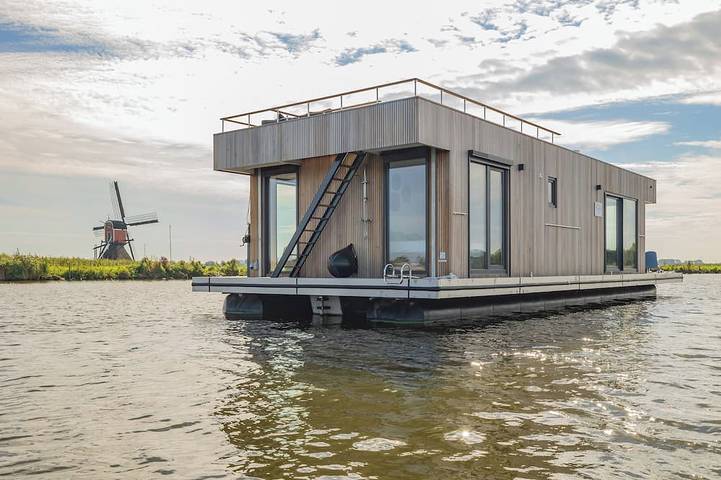 Hausboot für 6 Personen, mit Garten - 1