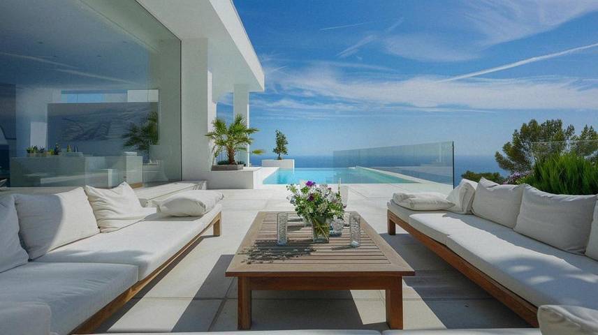 Villa pour 14 personnes, avec jacuzzi et sauna ainsi que piscine et balcon à Roca Llisa - 2