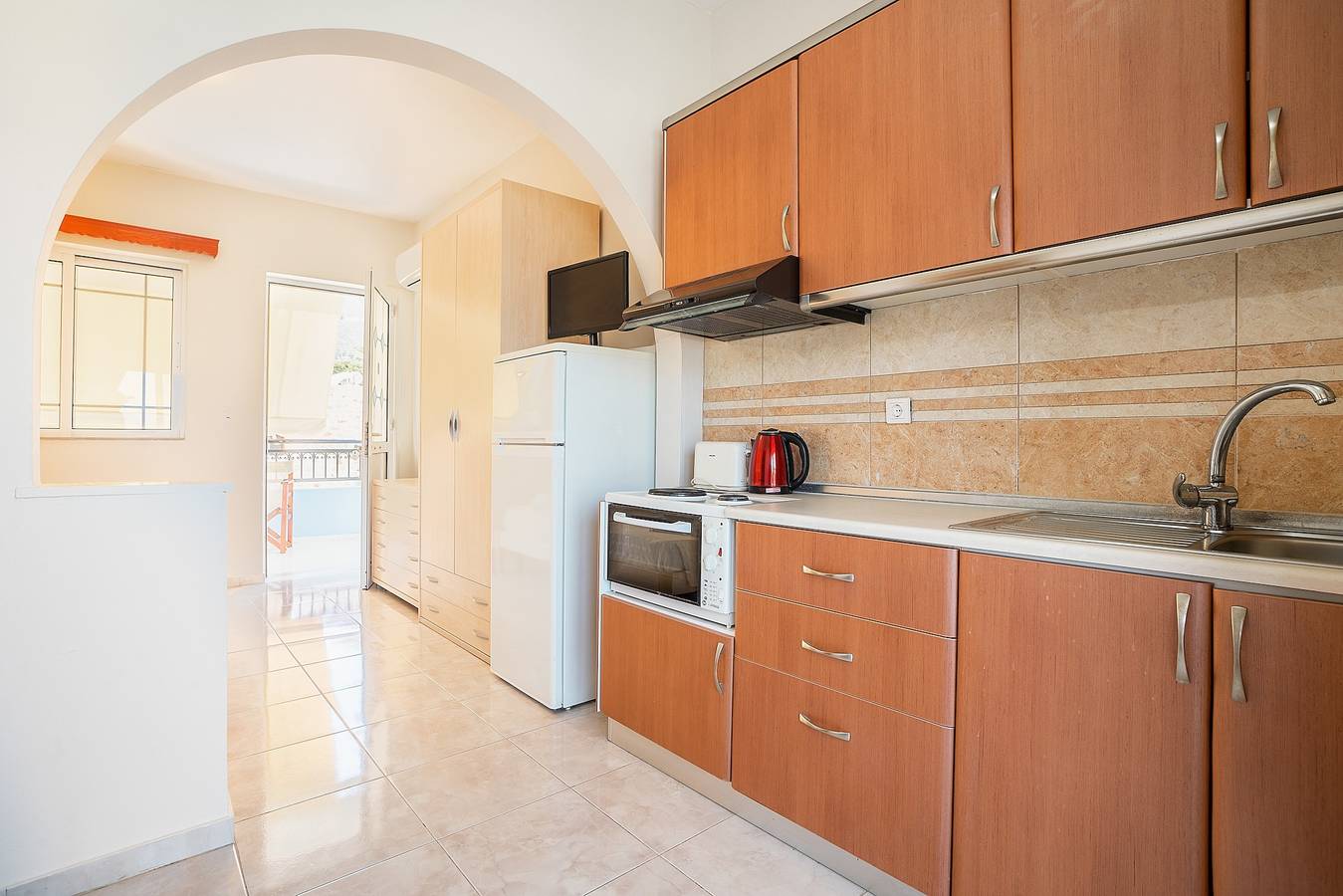 Vakantiehuis 'Olympus Tilos Apt Twin B1' met Zeezicht, Wifi en Airconditioning, foto 6
